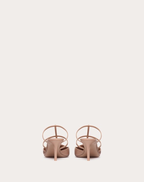 Red Valentino MULE ROCKSTUD WISPY IN VITELLO 60MM Vendita Economica