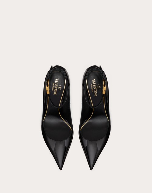 Red Valentino DÉCOLLETÉ VALENTINO GARAVANI TAN-GO IN VERNICE 100MM In Saldo