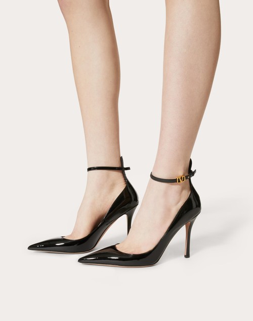 Red Valentino DÉCOLLETÉ VALENTINO GARAVANI TAN-GO IN VERNICE 100MM In Saldo