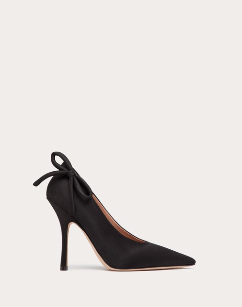 Red Valentino DÉCOLLETÉ VALENTINO GARAVANI NITE-OUT IN RASO 110MM Spedizione gratuita