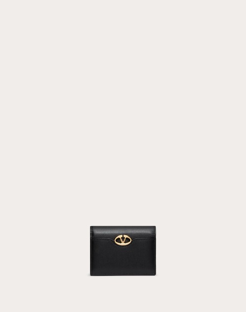 Red Valentino PORTAFOGLIO PICCOLO VLOGO THE BOLD EDITION IN VITELLO