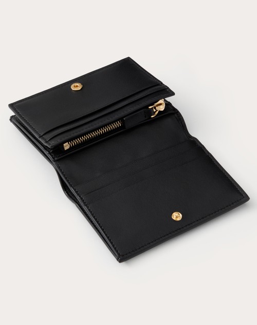 Red Valentino PORTAFOGLIO PICCOLO VLOGO THE BOLD EDITION IN VITELLO Comprare a buon mercato