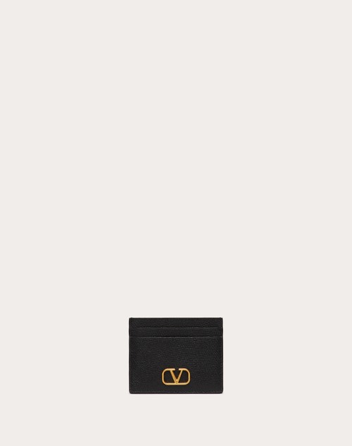 Red Valentino PORTACARTE VLOGO SIGNATURE IN VITELLO GRANATO Shopping online