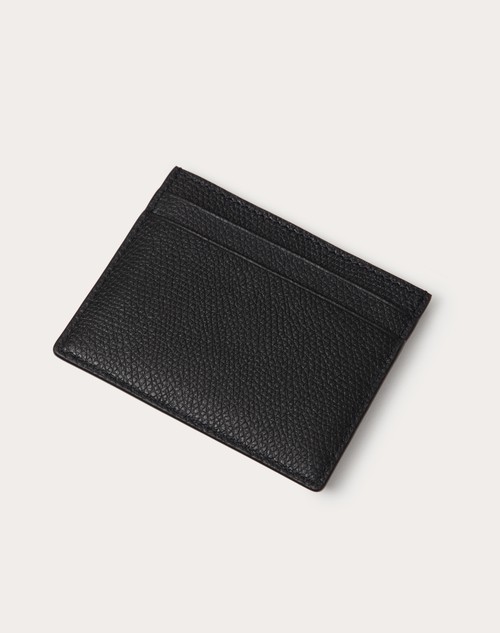 Red Valentino PORTACARTE VLOGO SIGNATURE IN VITELLO GRANATO Shopping online