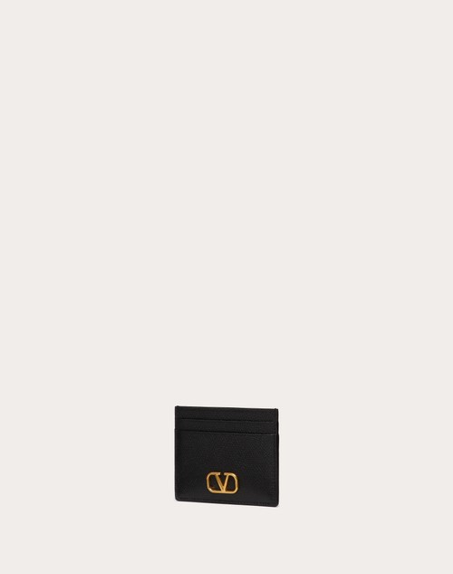 Red Valentino PORTACARTE VLOGO SIGNATURE IN VITELLO GRANATO Shopping online