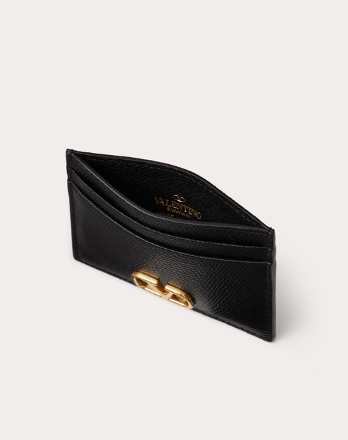 Red Valentino PORTACARTE VLOGO SIGNATURE IN VITELLO GRANATO Shopping online