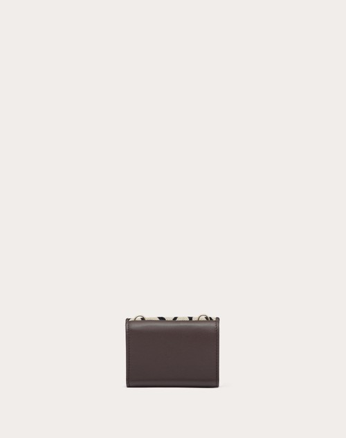 Red Valentino PORTAFOGLIO TRIFOLD CON CATENA LOCO' TOILE ICONOGRAPHE Bestseller