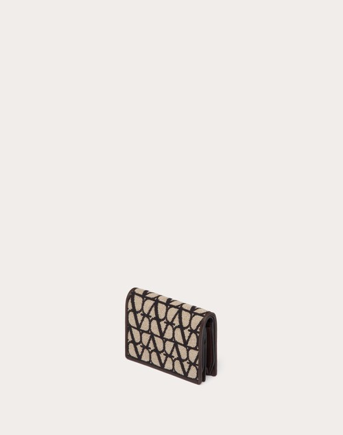 Red Valentino PORTAFOGLIO PICCOLO TOILE ICONOGRAPHE Offerte stagionali
