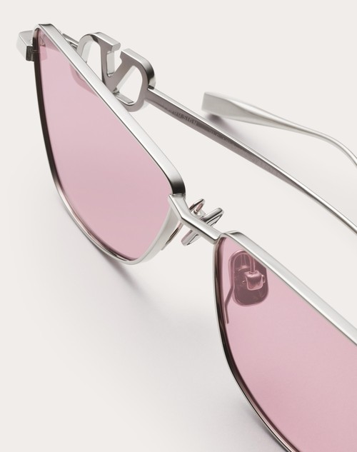 Red Valentino VLOGO SIGN OCCHIALE CAT-EYE IN TITANIO Offerta settimanale