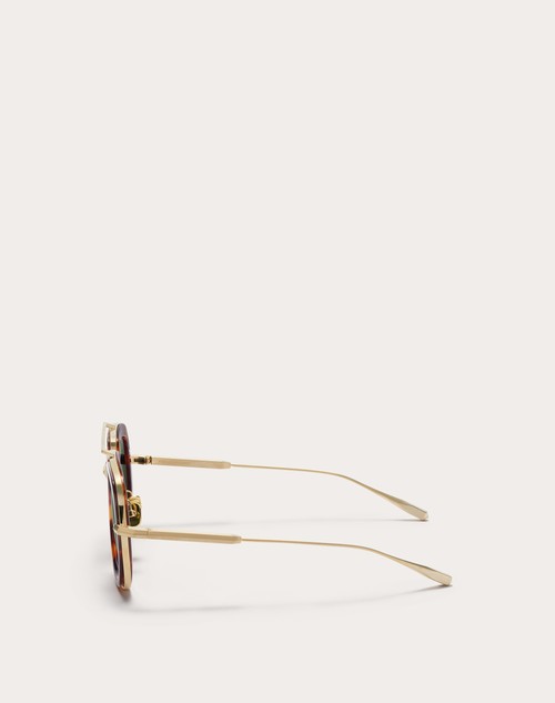 Red Valentino V-LSTORY OCCHIALE AVIATOR IN ACETATO Fino al 50% di sconto