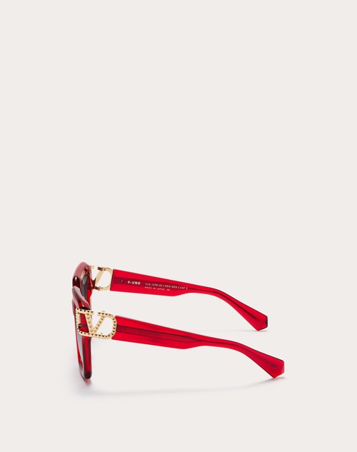 Red Valentino V-UNO OCCHIALE OVERSIZE A FARFALLA IN ACETATO Only for today