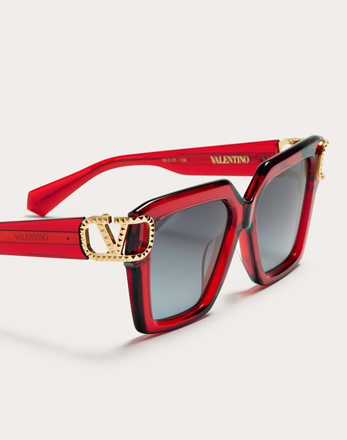 Red Valentino V-UNO OCCHIALE OVERSIZE A FARFALLA IN ACETATO Only for today