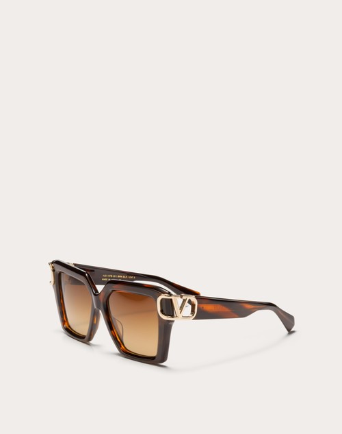 Red Valentino I - OCCHIALE DA SOLE SQUADRATO IN ACETATO CON VLOGO Offerta speciale della fabbrica