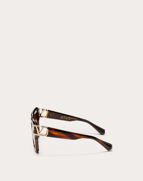 Red Valentino I - OCCHIALE DA SOLE SQUADRATO IN ACETATO CON VLOGO Offerta speciale della fabbrica
