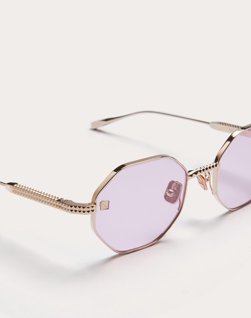 Red Valentino V - STUD OCCHIALE ESAGONALE IN TITANIO Limitato a 3 giorni