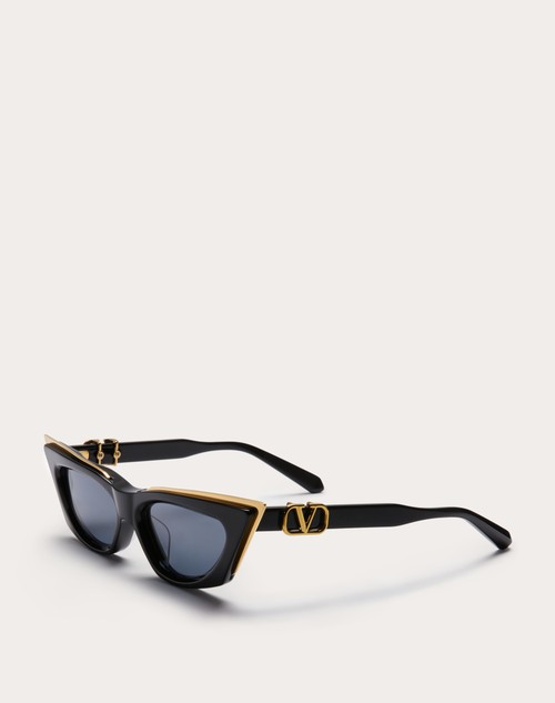 Red Valentino V - GOLDCUT I OCCHIALE IN ROBUSTO ACETATO SCOLPITO CON INSERTI IN TITANIO Esporta salva