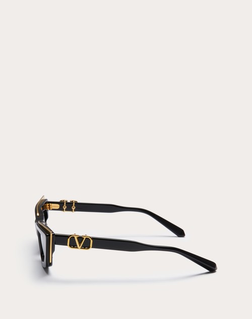 Red Valentino V - GOLDCUT I OCCHIALE IN ROBUSTO ACETATO SCOLPITO CON INSERTI IN TITANIO Esporta salva