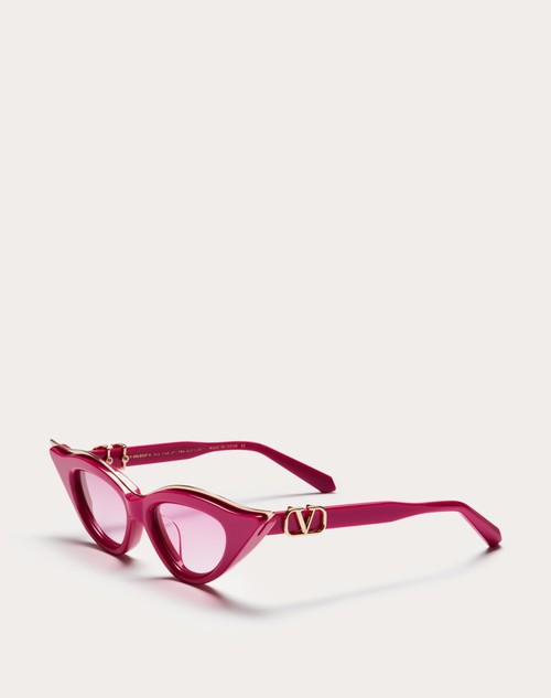 Red Valentino V - GOLDCUT II OCCHIALE IN ROBUSTO ACETATO SCOLPITO CON INSERTI IN TITANIO Duty-free