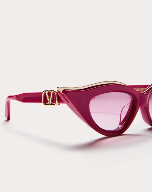 Red Valentino V - GOLDCUT II OCCHIALE IN ROBUSTO ACETATO SCOLPITO CON INSERTI IN TITANIO Duty-free