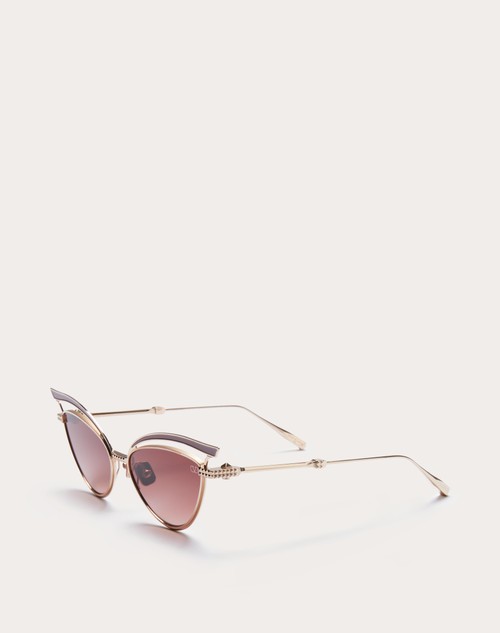 Red Valentino V - GLASSLINER OCCHIALE CAT-EYE IN TITANIO Italia