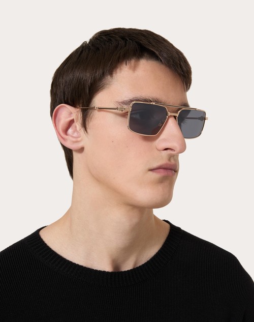 Red Valentino VI - OCCHIALE RETTANGOLARE IN METALLO Pezzi Unici