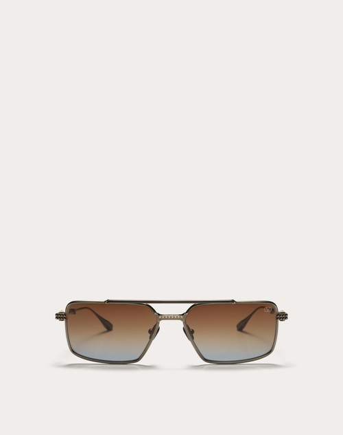 Red Valentino VI - OCCHIALE RETTANGOLARE IN METALLO Soddisfazione Garantita