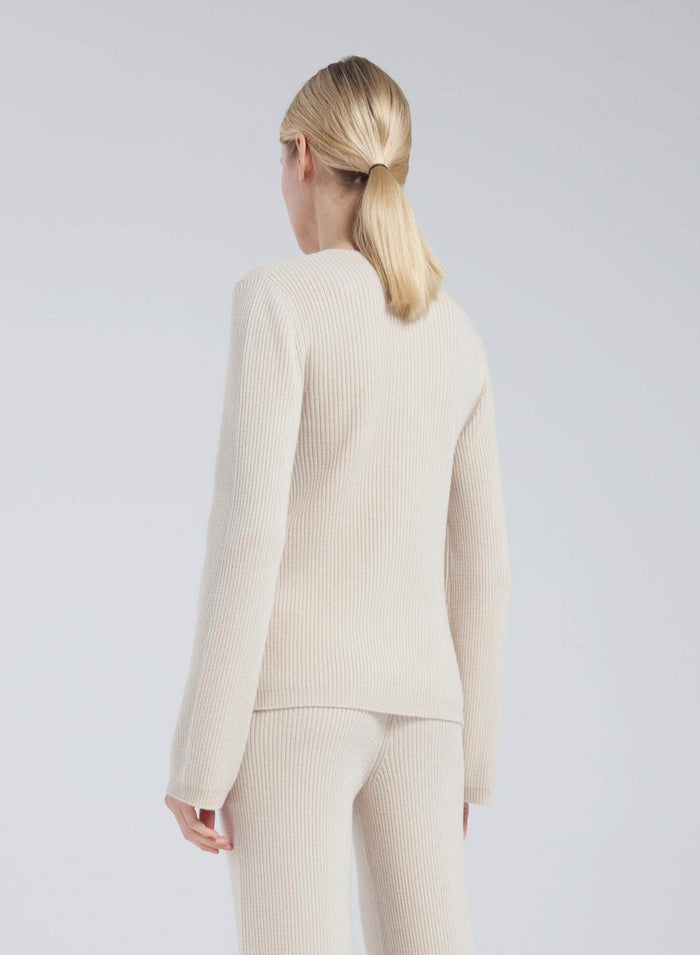 Lorena Antoniazzi MAGLIA IN LANA, CASHMERE E SETA Nuovo