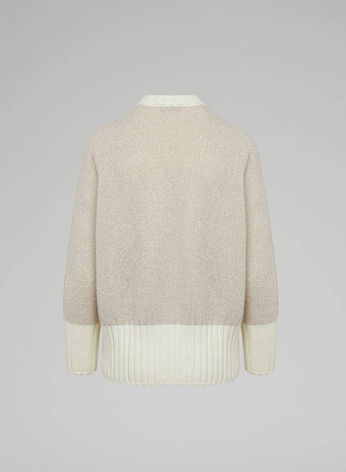 Lorena Antoniazzi MAGLIA IN CASHMERE E SETA Qualità
