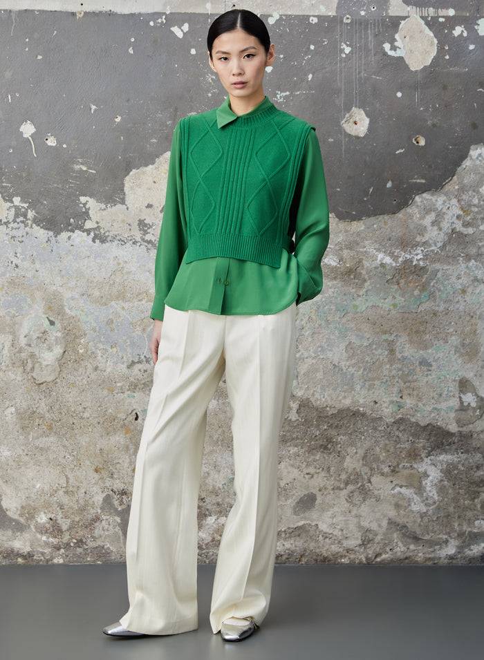 Lorena Antoniazzi GILET IN MAGLIA Negozi Online