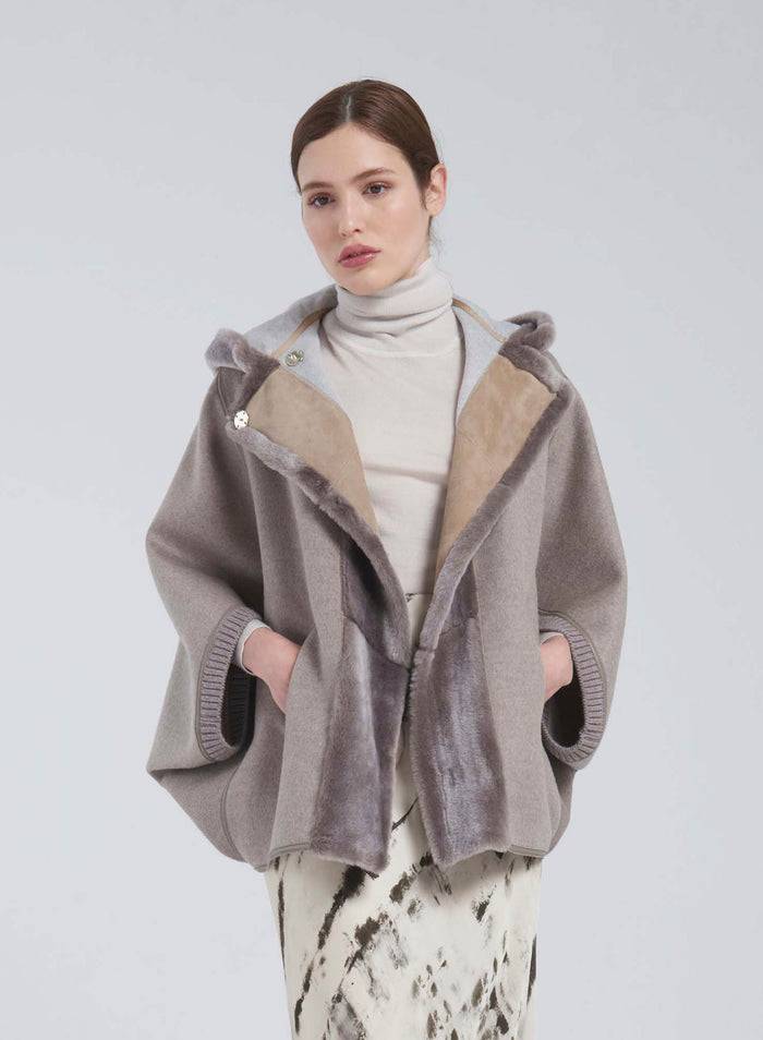 Lorena Antoniazzi CAPPOTTO IN MONTONE Sconto