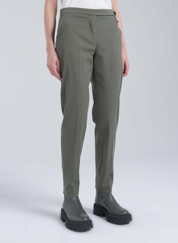 Lorena Antoniazzi PANTALONI IN COTONE STRETCH Economico