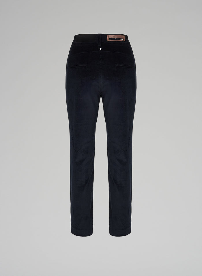 Lorena Antoniazzi PANTALONI IN VELLUTO Offerte esclusive