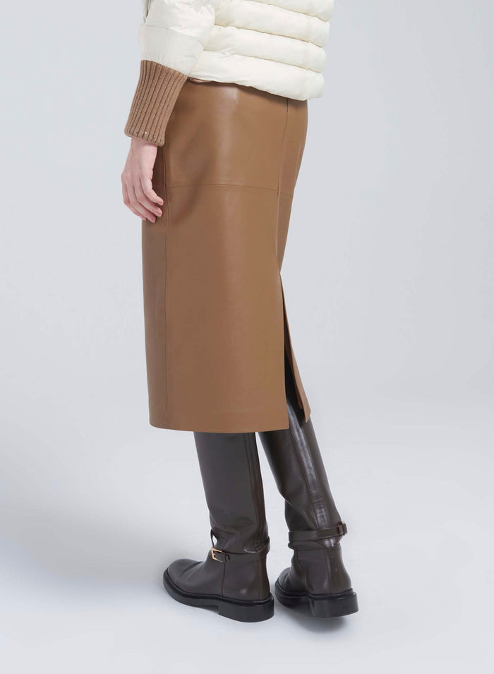 Lorena Antoniazzi GONNA MIDI IN NAPPA Offerte