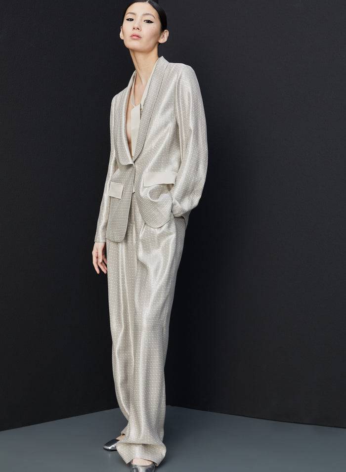 Lorena Antoniazzi GIACCA IN LUREX Nuova