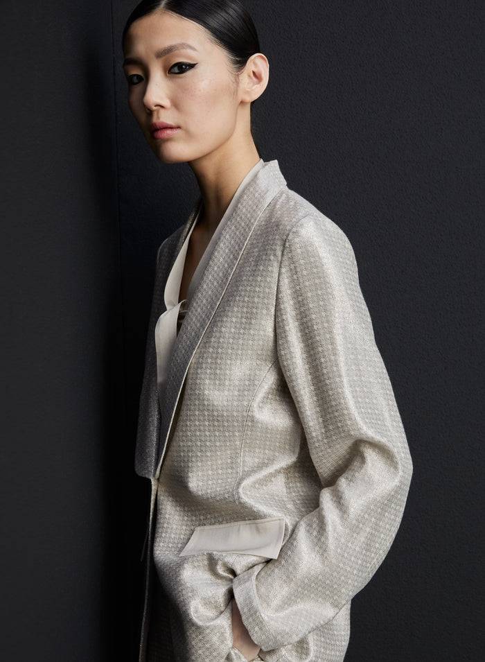 Lorena Antoniazzi GIACCA IN LUREX Nuova
