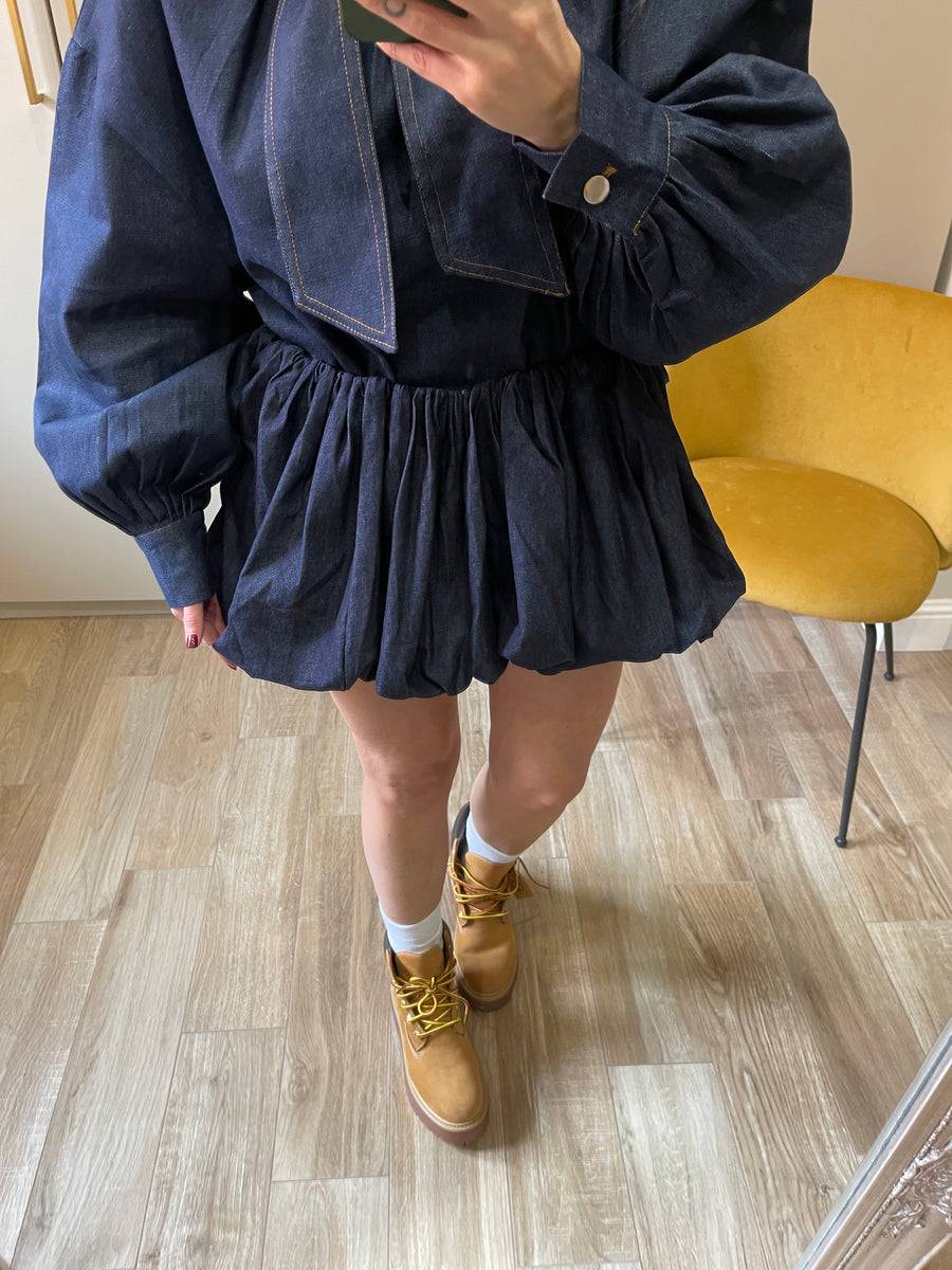 Lovely Sisters Gonna a pantaloncino in denim Acquista Ora