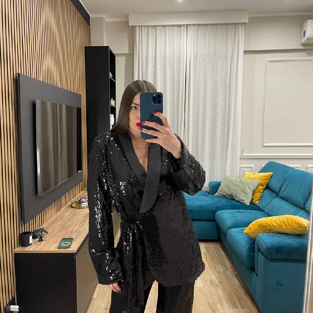 Lovely Sisters Tailleur in paillettes Economico
