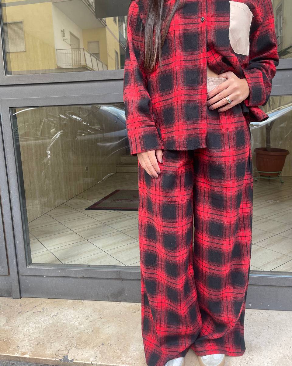 Lovely Sisters Set square rosso Negozio