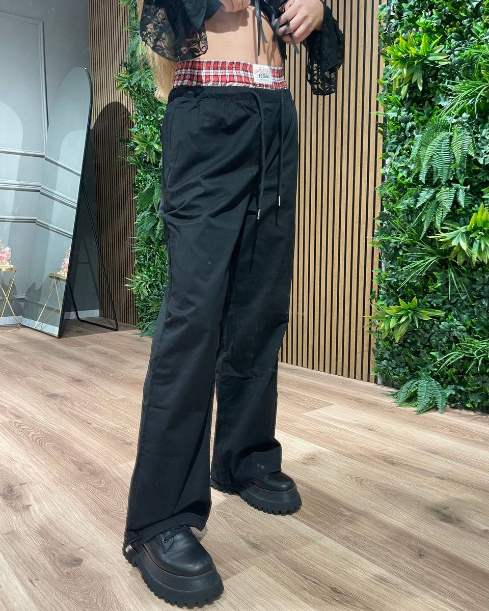 Lovely Sisters Pantalone cowboy nero Nuova