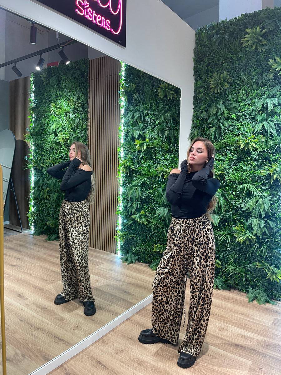 Lovely Sisters Pantalone animalier Nuovo