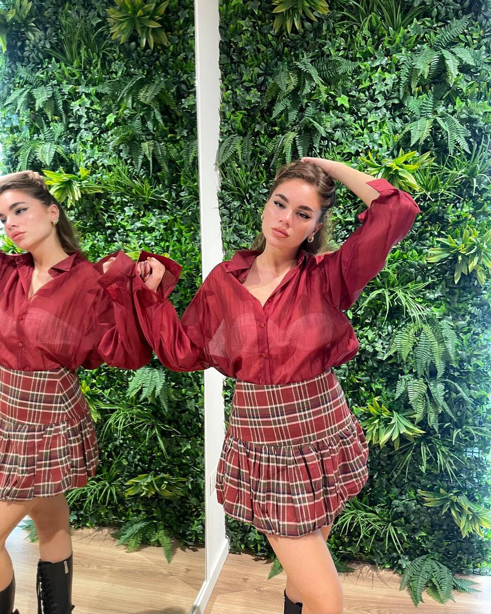 Lovely Sisters Gonna Scozia rossa Sconto
