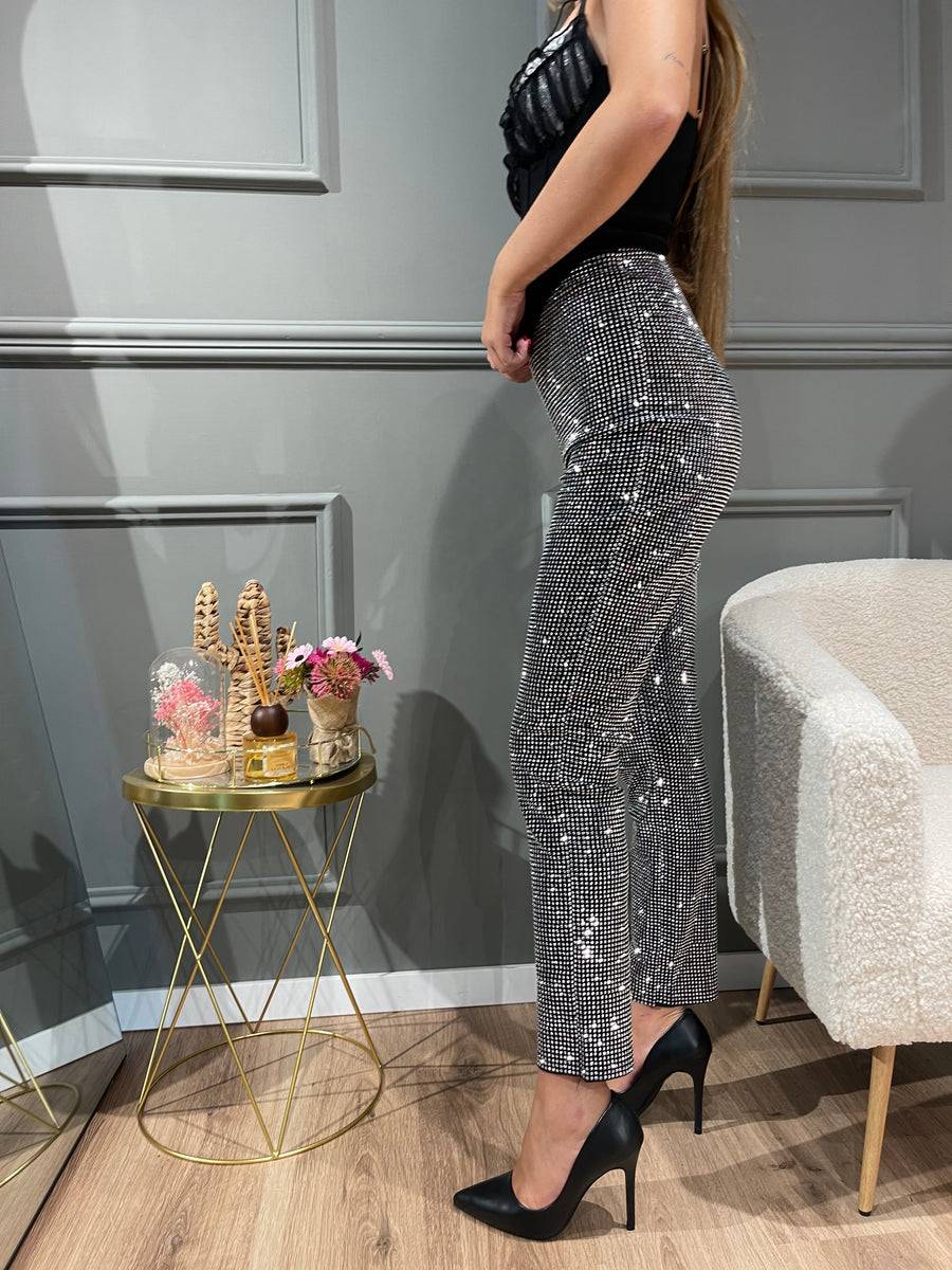 Lovely Sisters Pantalone luxury argento In Linea