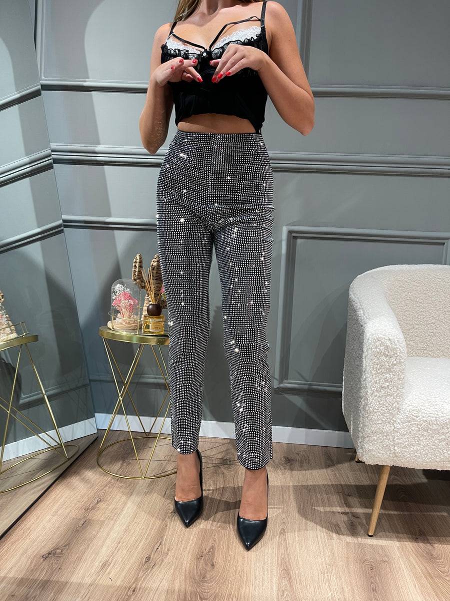 Lovely Sisters Pantalone luxury argento In Linea