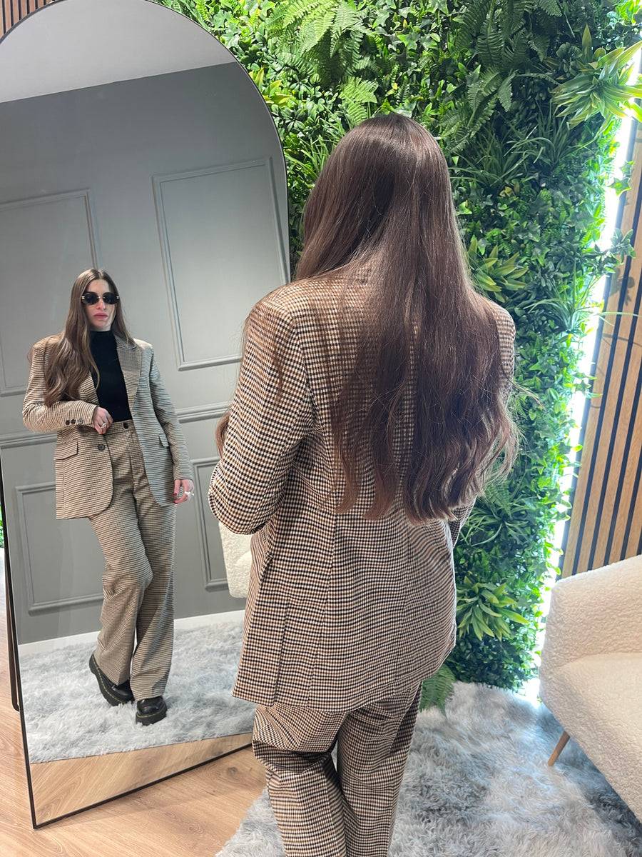 Lovely Sisters Pantalone a quadrettini Sconto
