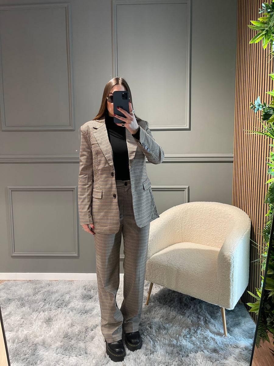 Lovely Sisters Pantalone a quadrettini Vendita Economica