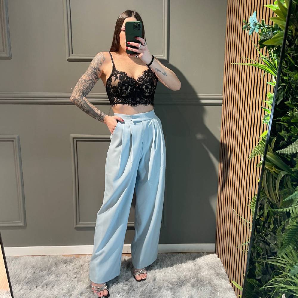 Lovely Sisters Bralette in pizzo nero Vendita Calda