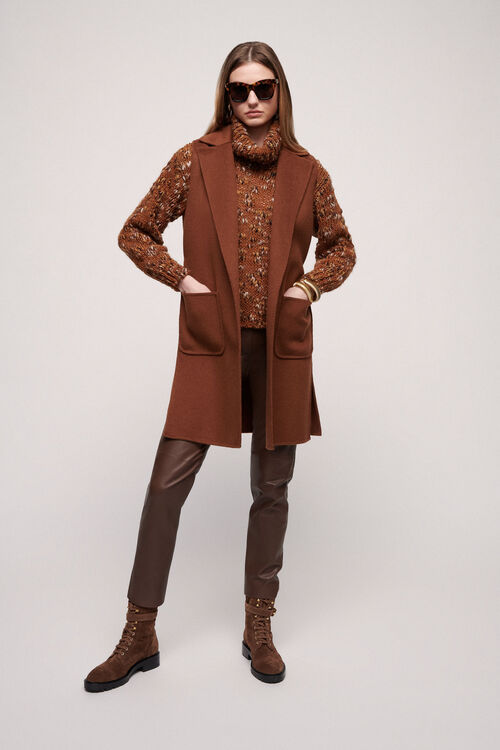 Luisa Spagnoli Sula - Gilet a vestaglia Fornitura limitata