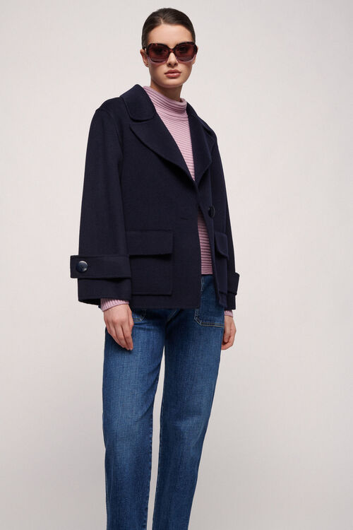 Luisa Spagnoli Stamane - Cappotto caban Outlet