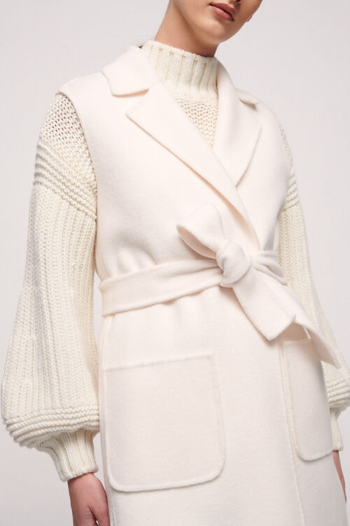 Luisa Spagnoli Sula - Gilet a vestaglia Saldi Di Fabbrica