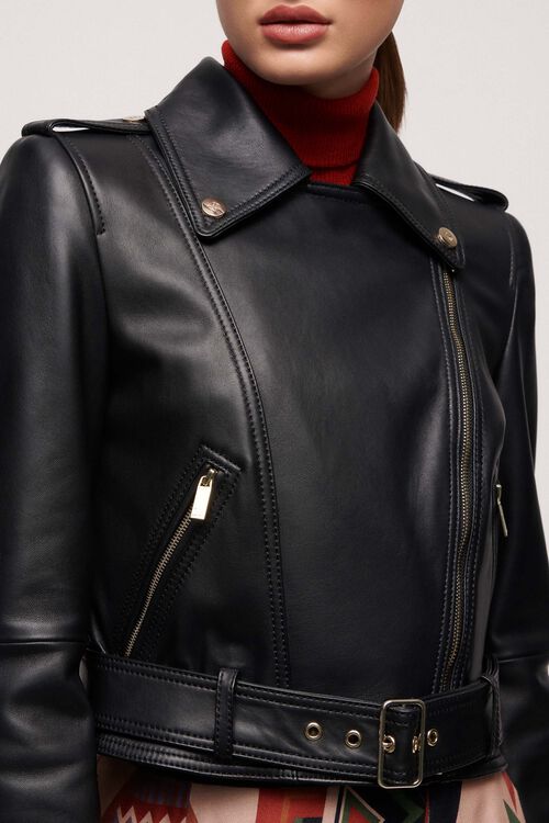 Luisa Spagnoli Sonar - Giacca biker In Saldo